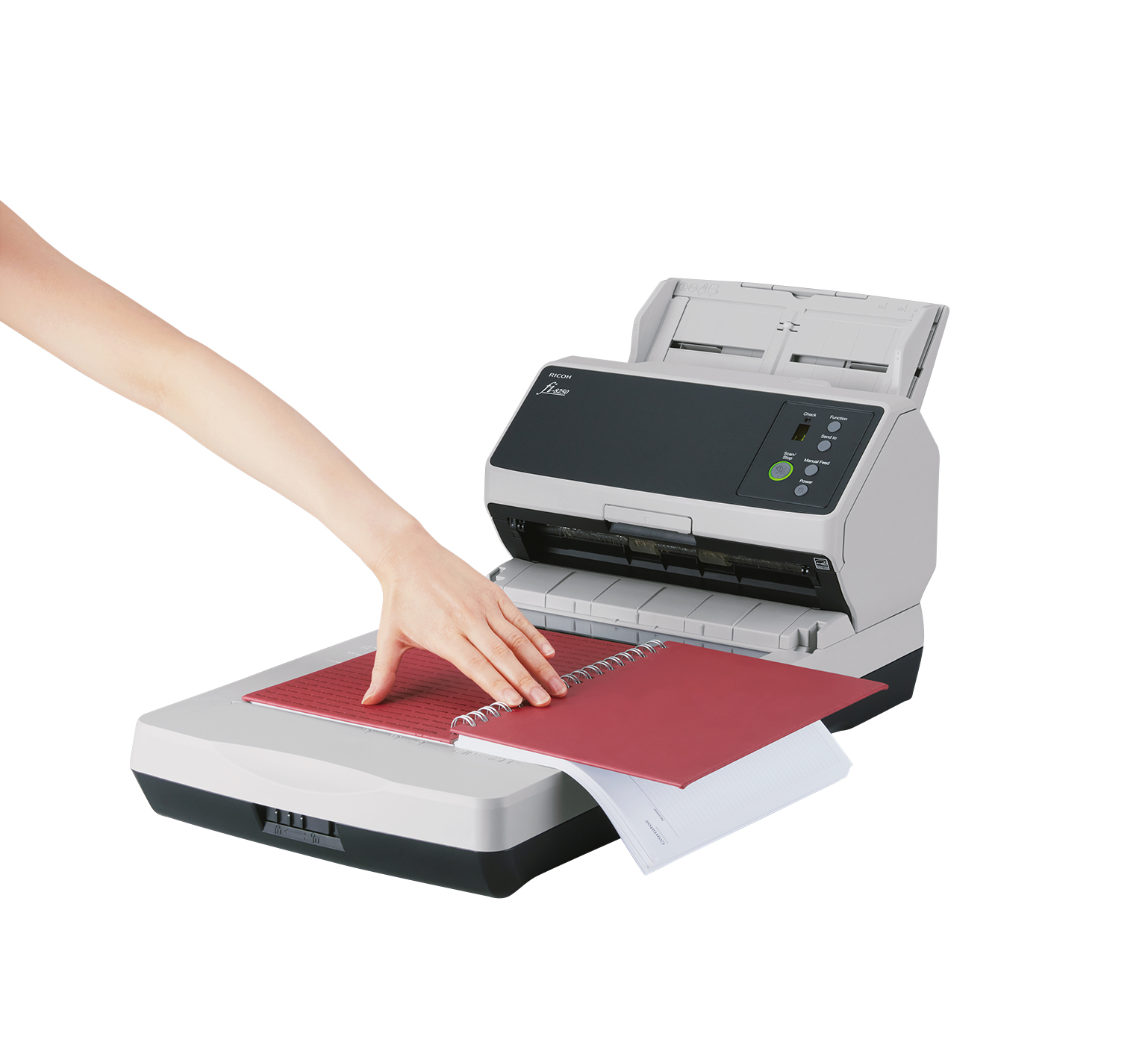 Skaner Ricoh fi-8250 – Skaner grupowy ADF 100 arkuszy - obrazek 4